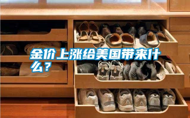 金價上漲給美國帶來什么？