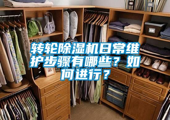 轉輪除濕機日常維護步驟有哪些？如何進行？