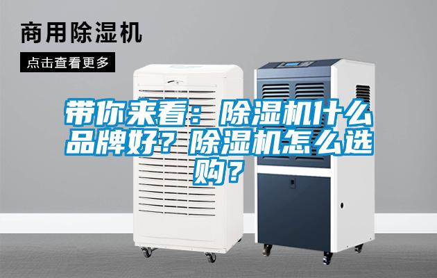 帶你來看：除濕機什么品牌好？除濕機怎么選購？