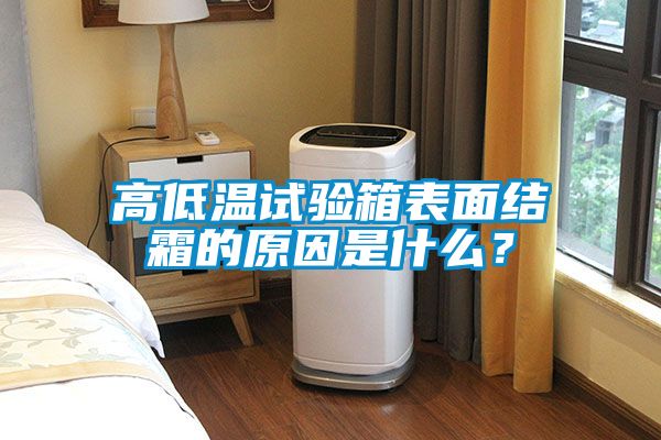 高低溫試驗箱表面結霜的原因是什么?